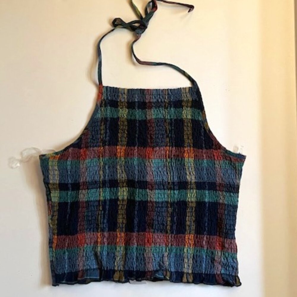 AE Halter Top - Madras - *NWT - Women's Size L